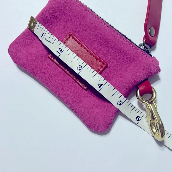 Parker Thatch Zip Top Pouch - Suede Pink - Picture 2 of 6